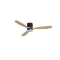 Ventilateur de plafond Narvi Monaco Moteur DC Noir/Bois