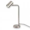 Lampe à Poser Collection Jeto 23x12x45cm Couleur Nickel satiné