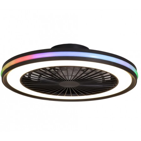 Ventilador de Techo Mantra Gamer LED Negro Ø 55.6cm