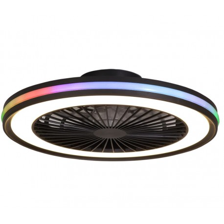 Ventilador de Techo Mantra Gamer LED Negro Ø 55.6cm