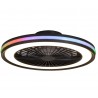 Ventilador de Techo Mantra Gamer LED Negro Ø 55.6cm