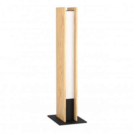 Lampe de Table Eglo Anchorena Z Noir/Bois LED 16W