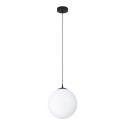 Suspension Eglo Rondo 3 Noir/Blanc Ø 30cm