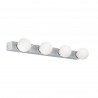 Aplique de Pared LED Eglo Guanal Cromo 4xE27