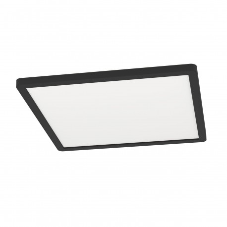 Plafón de Techo LED Eglo Rovito-Z Cuadrado Negro 14.6W 29.5x29.5cm