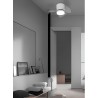 Ventilateur de Plafond LED Jueric Dubai Noir Moteur DC Bluetooth