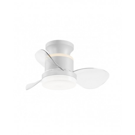 Ventilador de Techo Alemar Salento DC Blanco Ø50cm Luz Quitamiedos