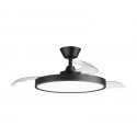 Ventilateur de plafond Sulion Bombay Estilo M Moteur DC Noir Ø106cm