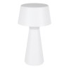 Lámpara Portátil de Exterior Eglo Huesa Blanco 3W CCT IP44