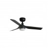 Ventilador de Techo Faro Mini Punt Ø90cm 10W CCT Negro Smart Fan