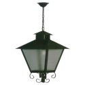 Farol colgante modelo Cortijo en Forja Negro 46x34x34cm