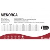 Ventilador de Techo Andiluz Menorca DC 107cm Blanco 3 Palas