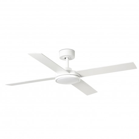 Ventilateur de Plafond Faro Saint L DC 132cm Blanc LED 24W CCT Gradable