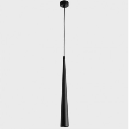 Lampe à Suspension LED Fs Lux Kono Noir 1xGU10 30cm