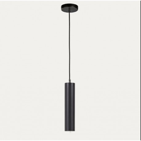 Lámpara Colgante LED Fs Lux Minimal Negro 1xGU10 30cm