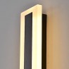 Aplique/Plafón Exterior LED Fs Lux Long Negro 60cm 16W 3000K IP65