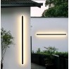 Aplique/Plafón Exterior LED Fs Lux Long Negro 60cm 16W 3000K IP65