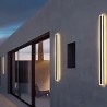 Aplique/Plafón Exterior LED Fs Lux Long Negro 100cm 24W 3000K IP65