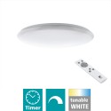 Plafonnier LED EGLO Giron-S Blanc Dimmable Light 60W