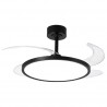 Ventilador de Techo Retráctil Interlusa Slim Negro Ø106cm