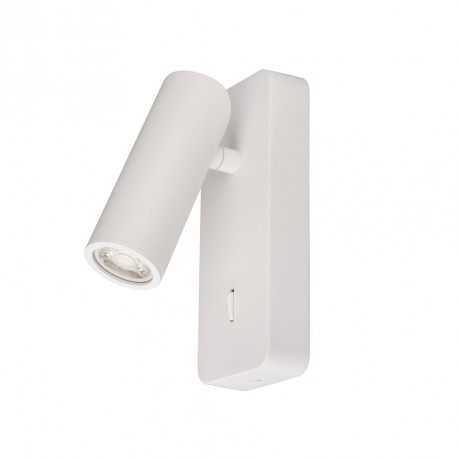 Aplique de Pared Mantra Notte Blanco con Lector ON/OFF Integrado