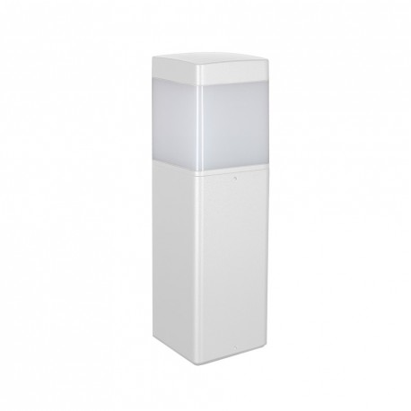 Sobremuro para Exterior Mantra Chicago Blanco Cuadrado 35cm IP65