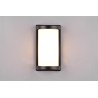 Aplique de Pared Exterior Led Trio Puelo Negro IP44