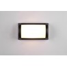 Aplique de Pared Exterior Led Trio Puelo Negro IP44