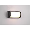 Aplique de Pared Exterior Led Trio Puelo Negro IP44