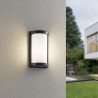 Aplique de Pared Exterior Led Trio Puelo Negro IP44