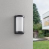 Aplique de Pared Exterior Led Trio Puelo Negro IP44