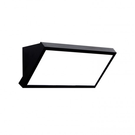 Aplique de Pared Exterior LED Mantra Creek Rectangular Negro 20W CCT IP65