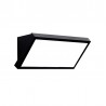 Aplique de Pared Exterior LED Mantra Creek Rectangular Negro 20W CCT IP65