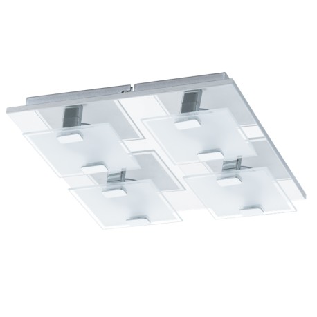 Plafón de Techo LED Eglo Vicaro Cromo Luz Cálida 6.5W