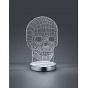 Lámpara de Sobremesa Trio Skull 1xSMD LED