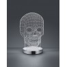 Lámpara de Sobremesa Trio Skull 1xSMD LED