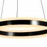 Lámpara Colgante Eskriss Saturno Negro Ø 50cm LED 41W 4000k