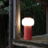 Lámpara de Sobremesa de Exterior Mimo de Sulion Rojo IP54 2W LED