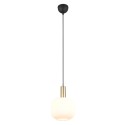 Lámpara Colgante Trio DIVA Oro Cristal Opal 1 Luz