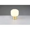 Lámpara de Sobremesa Trio DIVA Oro Cristal Opal 1 Luz