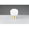 Lámpara de Sobremesa Trio DIVA Oro Cristal Opal 1 Luz