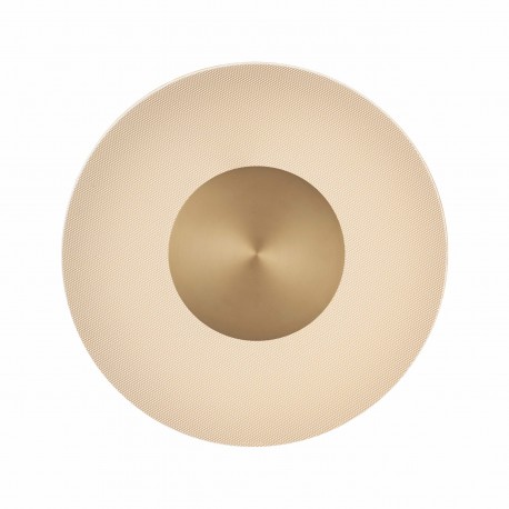 Aplique de Pared LED Mantra VENUS Oro Luz Cálida 9W Ø22.5cm