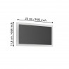 Aplique de Pared Eglo TALAMELLO Blanco/Negro LED 12W Luz Cálida