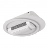 Plafón de Techo Ventilador Fabrilamp Camaleón Redondo Blanco 59W CCT