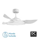 Ventilador de Techo Fabrilamp Sierra Blanco Ø107cm 40W CCT