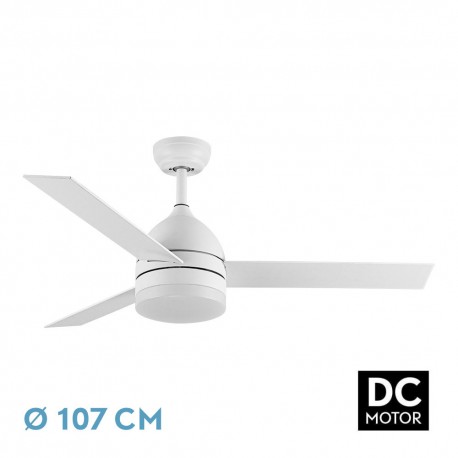 Ventilador de Techo Fabrilamp Legio Blanco Palas Blanco/Haya Ø107cm