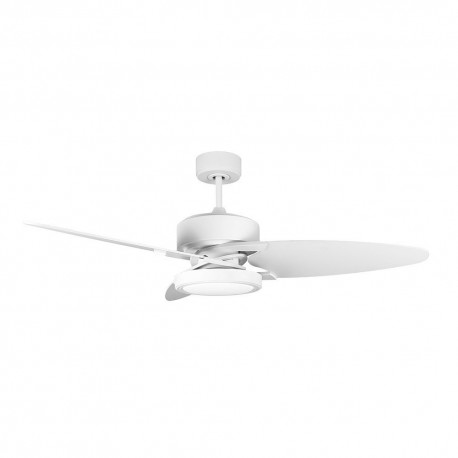 Ventilador de Techo Fabrilamp Cross Blanco Palas Blanco/Haya Ø132cm