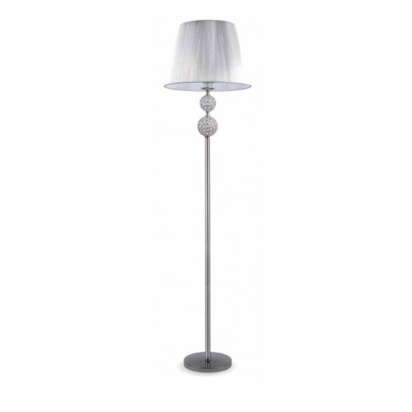 Lampadaire Modèle ALBAL Chrome Copen Écran à fil d'argent