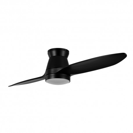 Ventilateur de Plafond Fabrilamp Nordic Noir Ø132cm 24W CCT