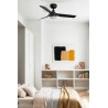 Ventilador de Techo Faro Mini Punt WiZ Smart Negro Ø90cm 10W CCT